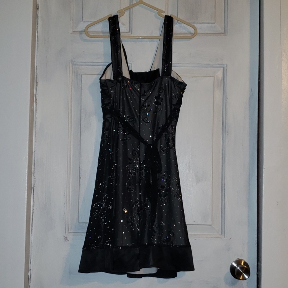 Deb prom Dress black and sparkly - Picture 5 of 8